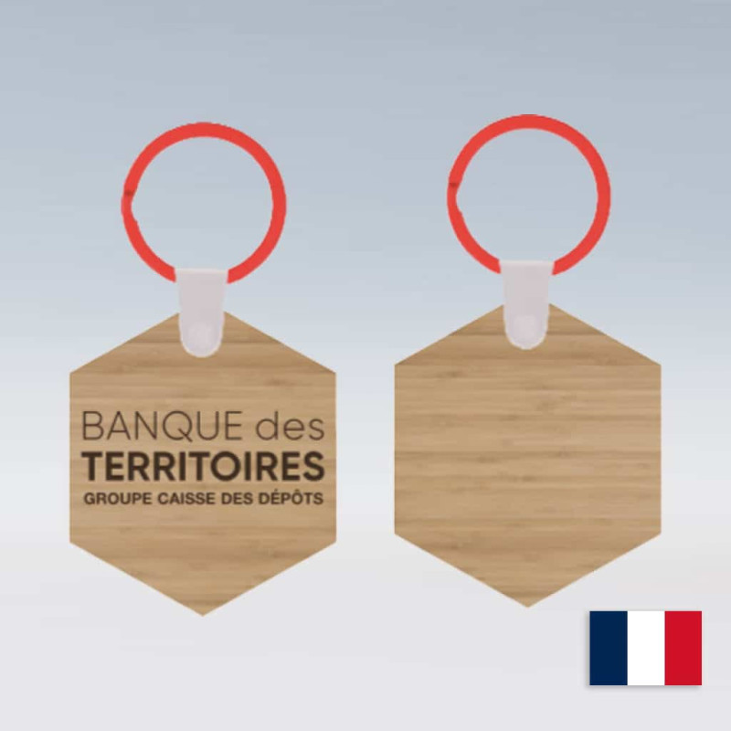 Porte-clés en bambou