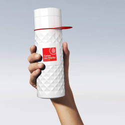 Bouteille en canne à sucre recyclé