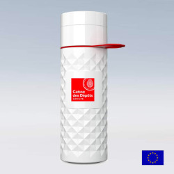 Bouteille en canne à sucre recyclé